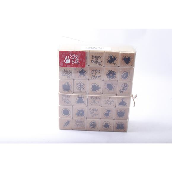Solid Surprises, Message Stamp Set, Holiday, Birthday, Christmas, Objects - Picture 1 of 3